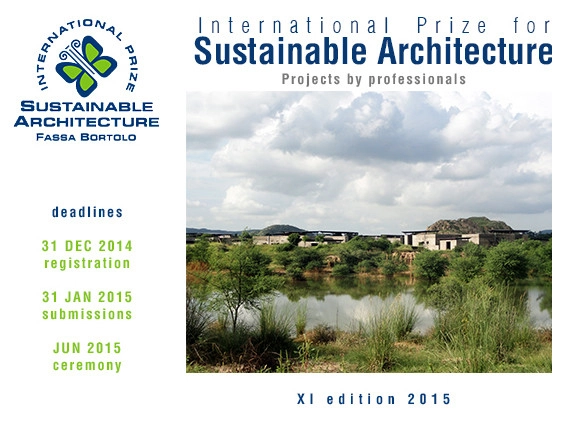 Prorrogado o prazo de inscrição para o Prêmio Internacional Fassa Bortolo de Arquitetura Sustentável - Imagem de Destaque