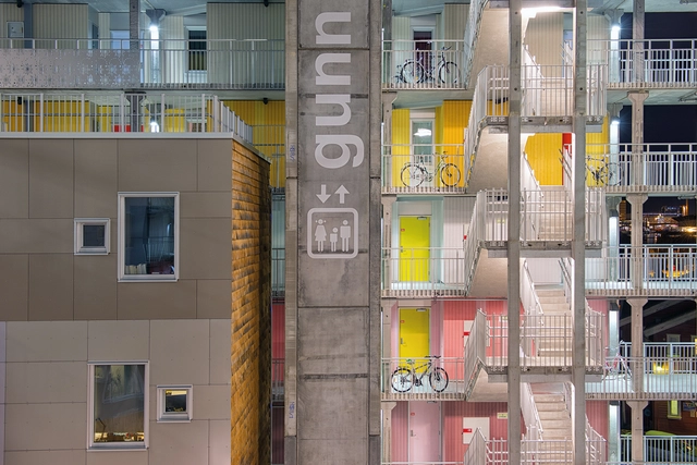 Departamentos de Estudiantes Grønneviksøren / 3RW Arkitekter - Dormitorios