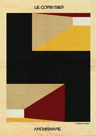 ARCHISHAPE: "Formas arquitetônicas em ilustrações minimalistas" - Imagem de Destaque