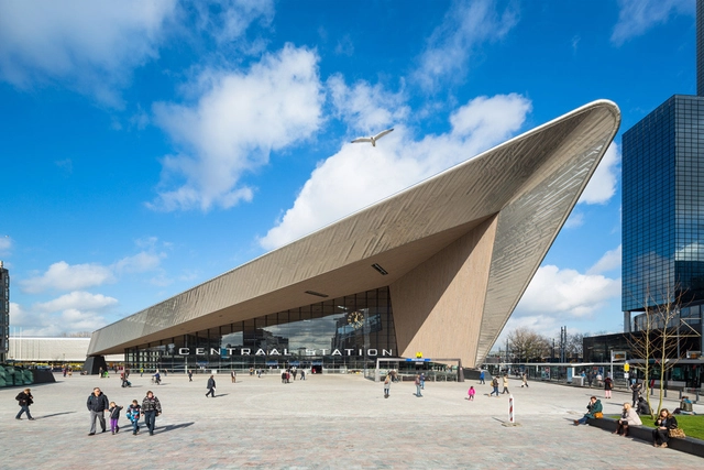 鹿特丹中央火车站 / Benthem Crouwel Architects + MVSA Architects + West 8 - 地铁站
