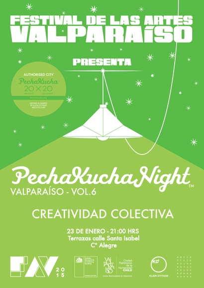 Pechakucha Night Vol.6: creatividad colectiva / Valparaíso, Chile - Imagen Principal