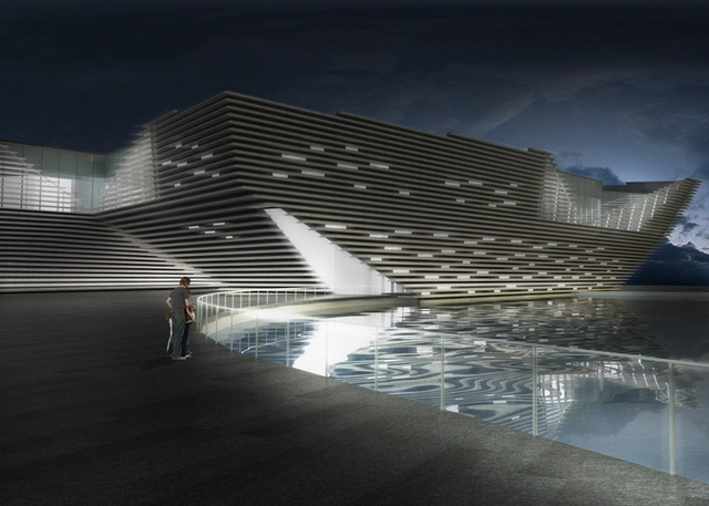 Predicen nuevos atrasos para el V&A Dundee de Kengo Kuma por alza de costos de construcción - Imagen Principal