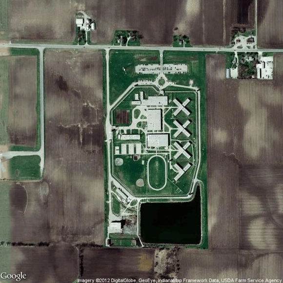 Prision Map: cárceres vistos a partir do Google Maps - Imagem de Destaque
