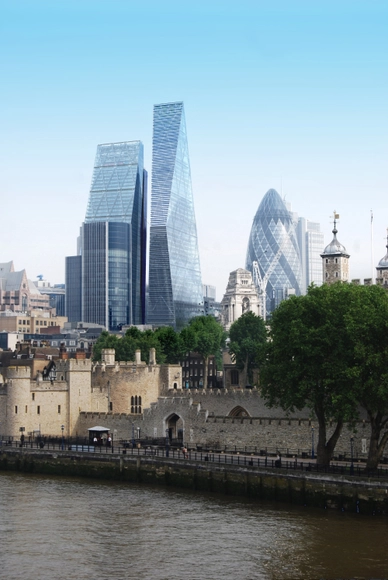 Firma inglesa revela diseño para torre de 270 metros junto a emblemático Leadenhall en Londres - Imagen Principal