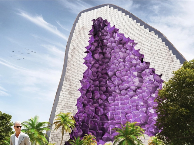 NL Architects propone diseño para impactante cadena de Hoteles inspirados en la Amatista - Imagen Principal