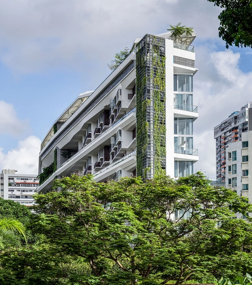 Jardin / DP Architects - Apartamentos