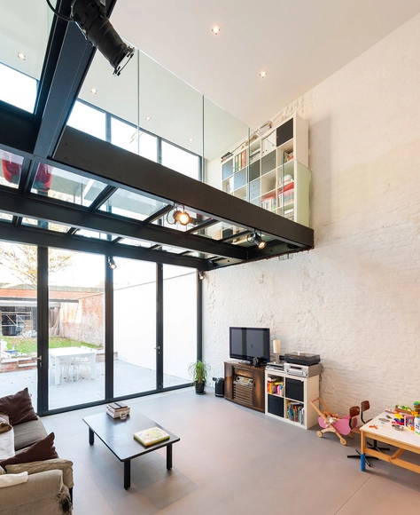 可折叠的方形住宅 / sculp[IT]architects - 装修