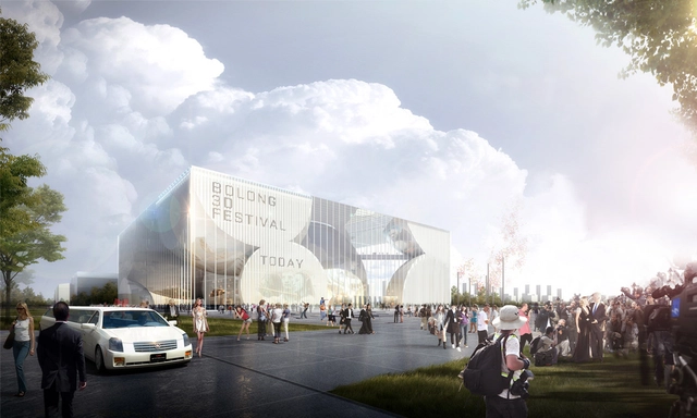 Competition Entry: HAO + AI Envision Bolong 3D Movie Museum and Mediatek for Tianjin - Museum