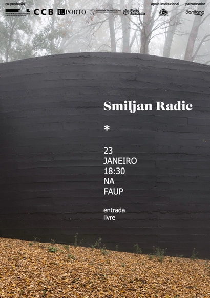 Aula magna com  Smiljan Radić na FAUP - Imagem de Destaque