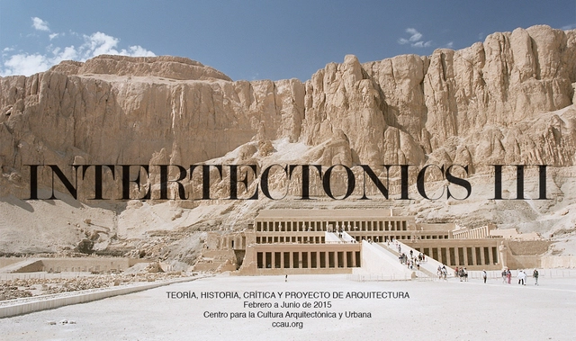 Intertectonics III. Teoría, historia, crítica y proyecto de arquitectura / CCAU - Imagen Principal