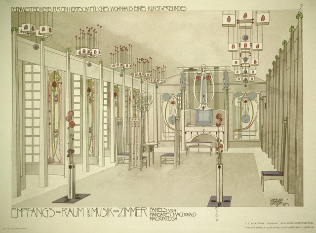 Charles Rennie Mackintosh Exhibition To Open Next Month In London - Featured Image