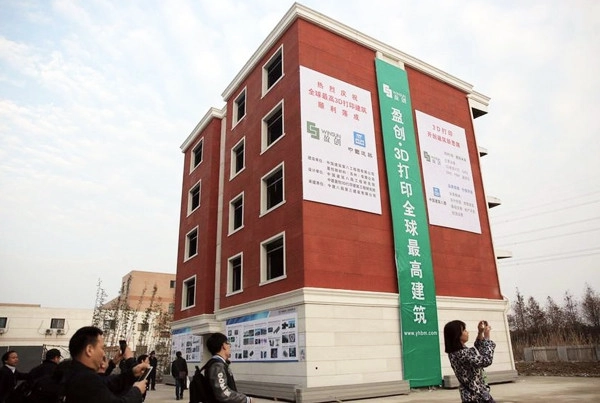 Compañía china construye el edificio impreso en 3D más alto del mundo - Imagen Principal