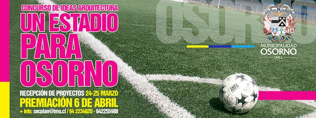 Convocatoria al concurso de ideas de arquitectura “Un Estadio Para Osorno” / Chile - Imagen Principal