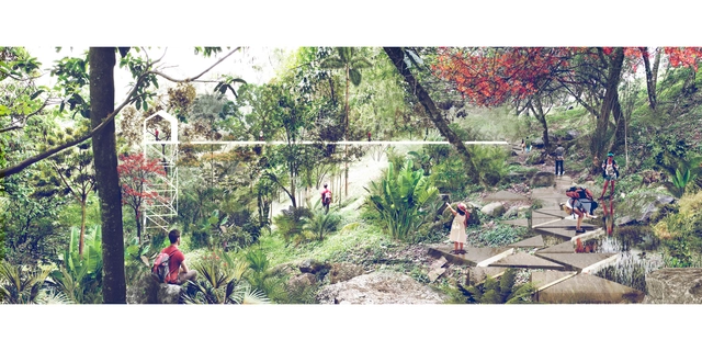 L-A-P, primer lugar por plan maestro del cerro La Asomadera en proyecto que transformará Medellín - Ayuntamiento