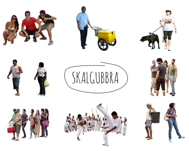 SKALGUBBRASIL, escalas humanas (realmente) brasileñas - Imagen Principal