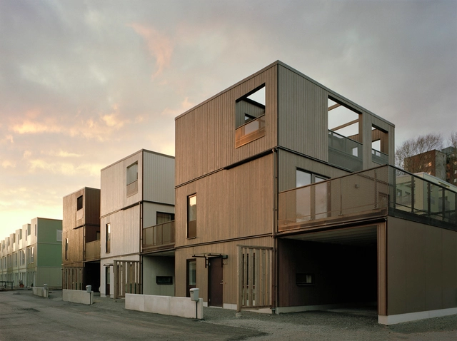 Terrazas Fittja / Kjellander + Sjöberg Architects  - Vivienda Colectiva
