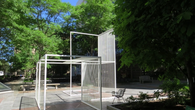 Intervención Urbana: Drawing Lines, escultura que transforma percepción del espacio - Imagen Principal