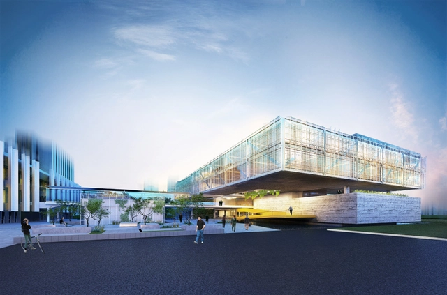 Menção Honrosa no Concurso para a Sede Administrativa da Câmara de Vereadores de Porto Alegre / A3 arquitetura.engenharia - Imagem de Destaque