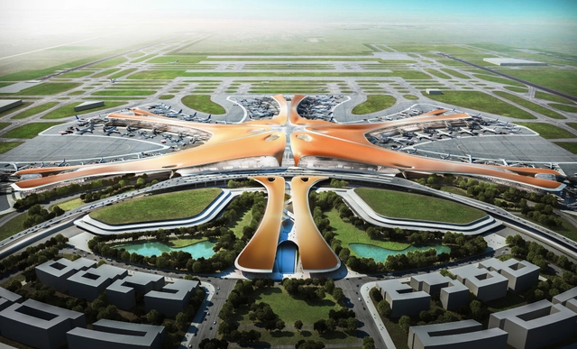 Zaha Hadid and ADPI Unveil Plans for World’s Largest Passenger Terminal in Beijing  - Featured Image
