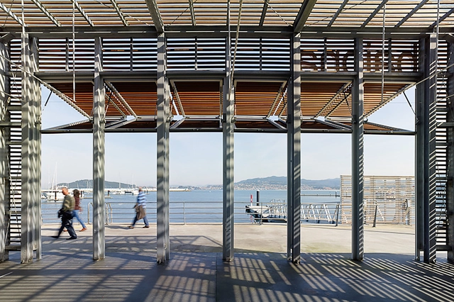 Estación Marítima en Baiona  / Santos y Mera Arquitectos S.L.P - Infraestructura