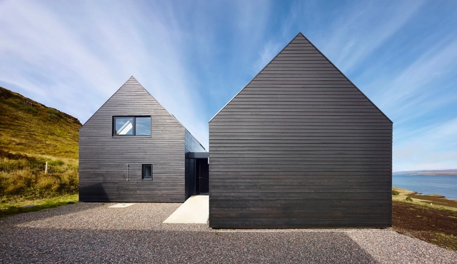 Residencia privada en la Isla de Skye / Dualchas Architects - Casas