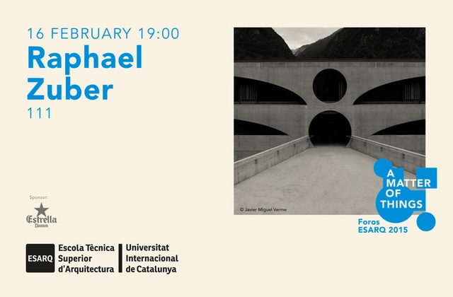 Conferencia "Raphael Zuber: 111" / Barcelona, España - Imagen Principal