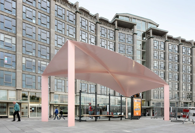 Bus Station Canopies / MAXWAN architects + urbanists - Bus Station, Facade, Door