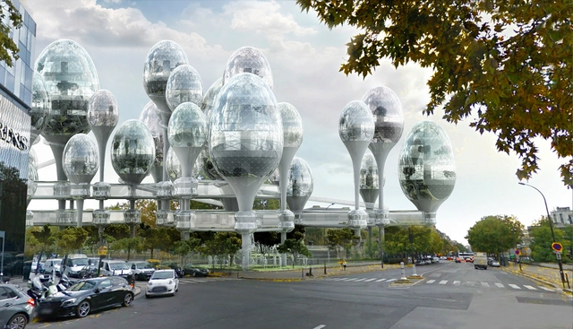 'Planning Korea' propone vacíos urbanos pensando en el futuro de París - Edificio De Oficinas