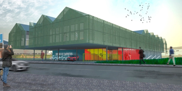 OOIIO Arquitectura, primer lugar en concurso para futuro vivero de empresas en España  - Edificio De Oficinas