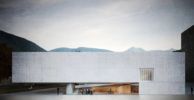 Aires Mateus + GSMM Architetti recebem menção honrosa em concurso para uma escola de música na Itália - Sala De Concerto