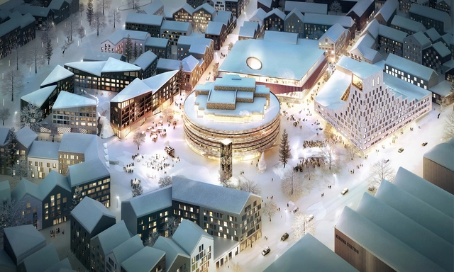 Kjellander Sjöberg's Swedish Urban Block to Increase "Civic Dialogue" - Lighting