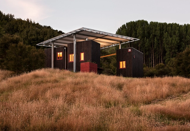 Refugio de Bienvenida en Longbush Ecosanctuary / Sarosh Mulla Design - Paisaje Y Arquitectura