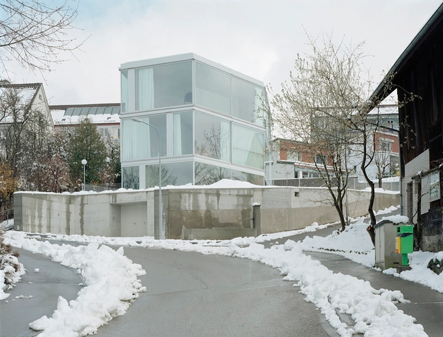 Casa con una pared / Christian Kerez - Casas