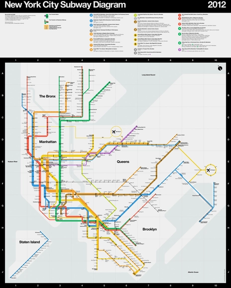 Win a Copy of Massimo Vignelli's Limited-Edition 2012 New York City Subway Diagram - Featured Image