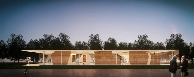 Architects' Propose Flexible Art Pavilion for Singapore - Pavilion