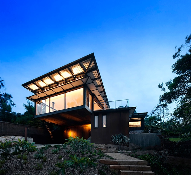 Pacific House  / Casey Brown Architecture - Houses, Garden, Stairs, Facade, Door