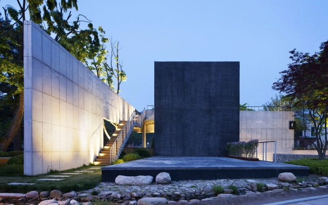 Song-chu Bending Band / L'EAU design - Hospitality Architecture, Garden, Facade