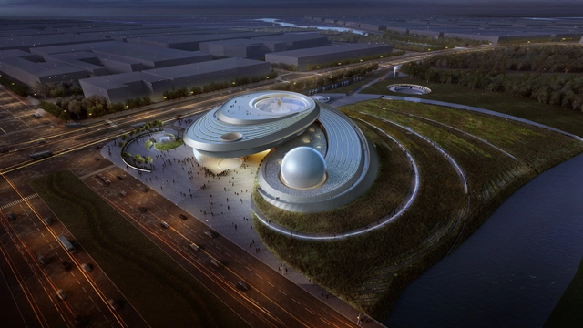 Ennead Architects é selecionado para projetar o Planetário de Xangai - Planetário