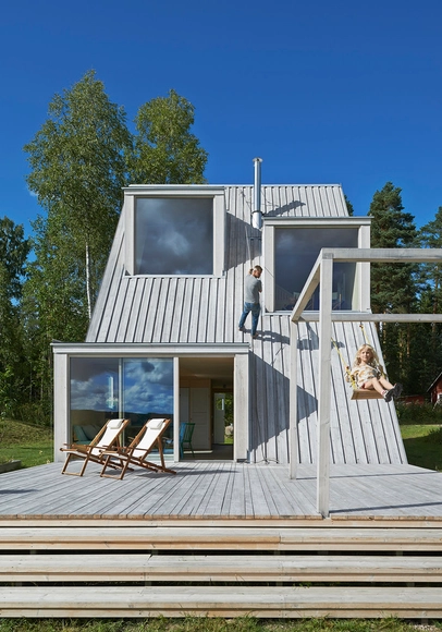 Casa de Verano en Dalarna / Leo Qvarsebo - Casas