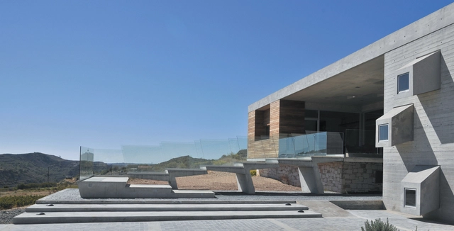 Vlassides Winery / Eraclis Papachristou Architects - Winery, Facade