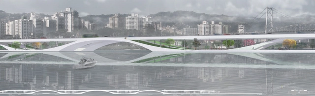 Resultados do Concurso 009 Projetar.org: Ponte-Parque em Florianópolis  - Imagem de Destaque