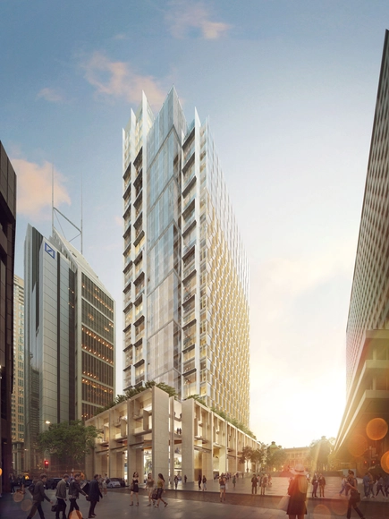HASSELL Wins Competition to Construct Landmark Tower in Sydney - Featured Image
