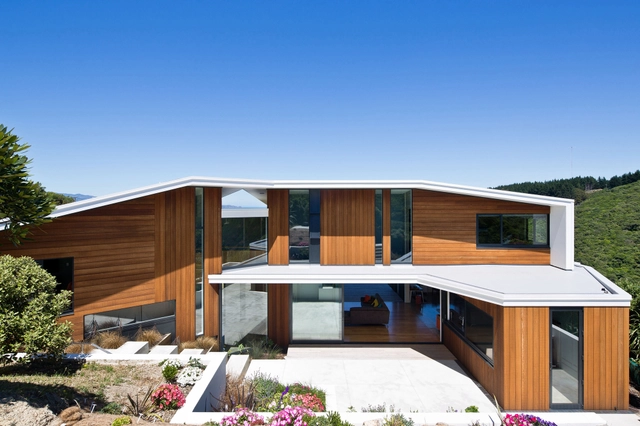 Korokoro House / Parsonson Architects - Houses, Garden, Facade