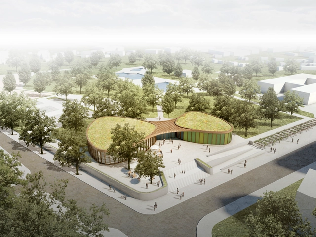 nps tchoban voss e Hager Partner projetam um novo centro recreativo para a cidade de Nauen - Recreação  E Treinamento