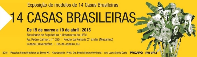Exposição "14 Casas Brasileiras" na UFRJ apresenta ícones da arquitetura moderna residencial - Imagem de Destaque