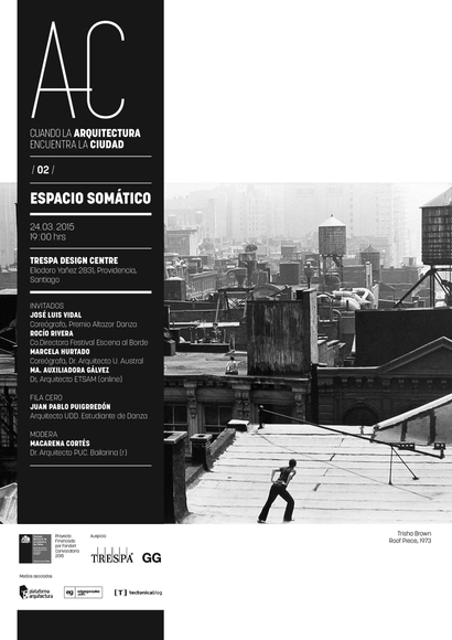 'Arquitectura y Danza', segunda sesión de "Cuando la Arquitectura Encuentra la Ciudad" / Santiago - Imagen Principal