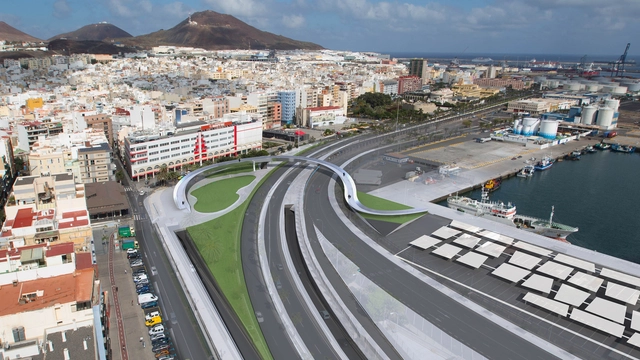 Propuesta Istmo, Primer Lugar por pasarela que reforzará relación de Las Palmas con su puerto - Puente Peatonal