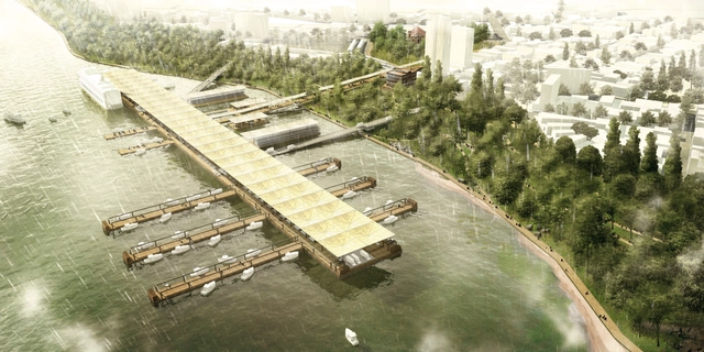 "Salada de Frutas", a dissolução entre infraestrutura, arquitetura e território urbano - Mercado