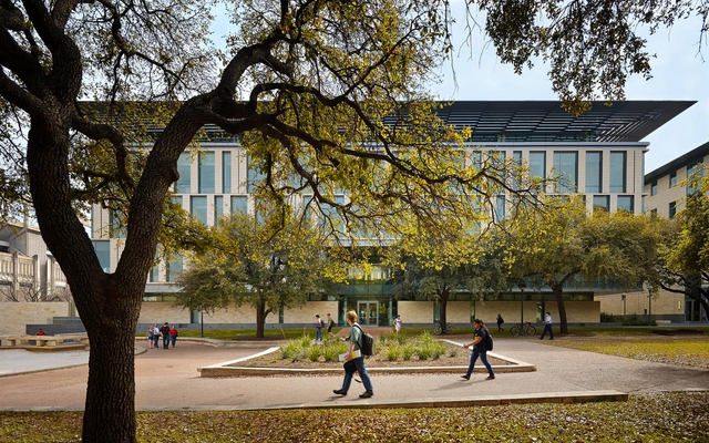 College of Liberal Arts / Overland Partners - University, Facade