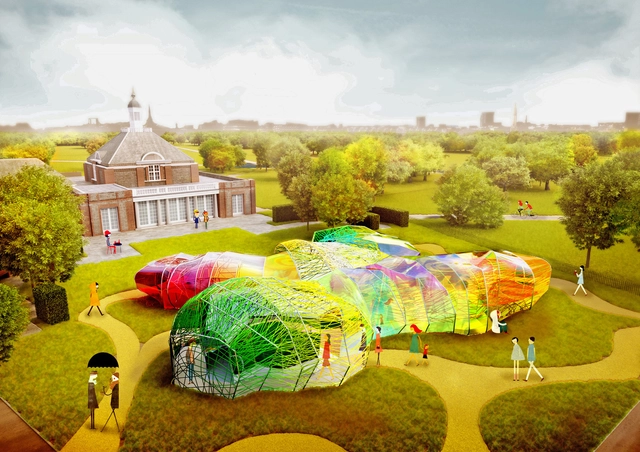 Serpentine Gallery presenta colorido diseño de SelgasCano para su próximo Pabellón - Imagen Principal